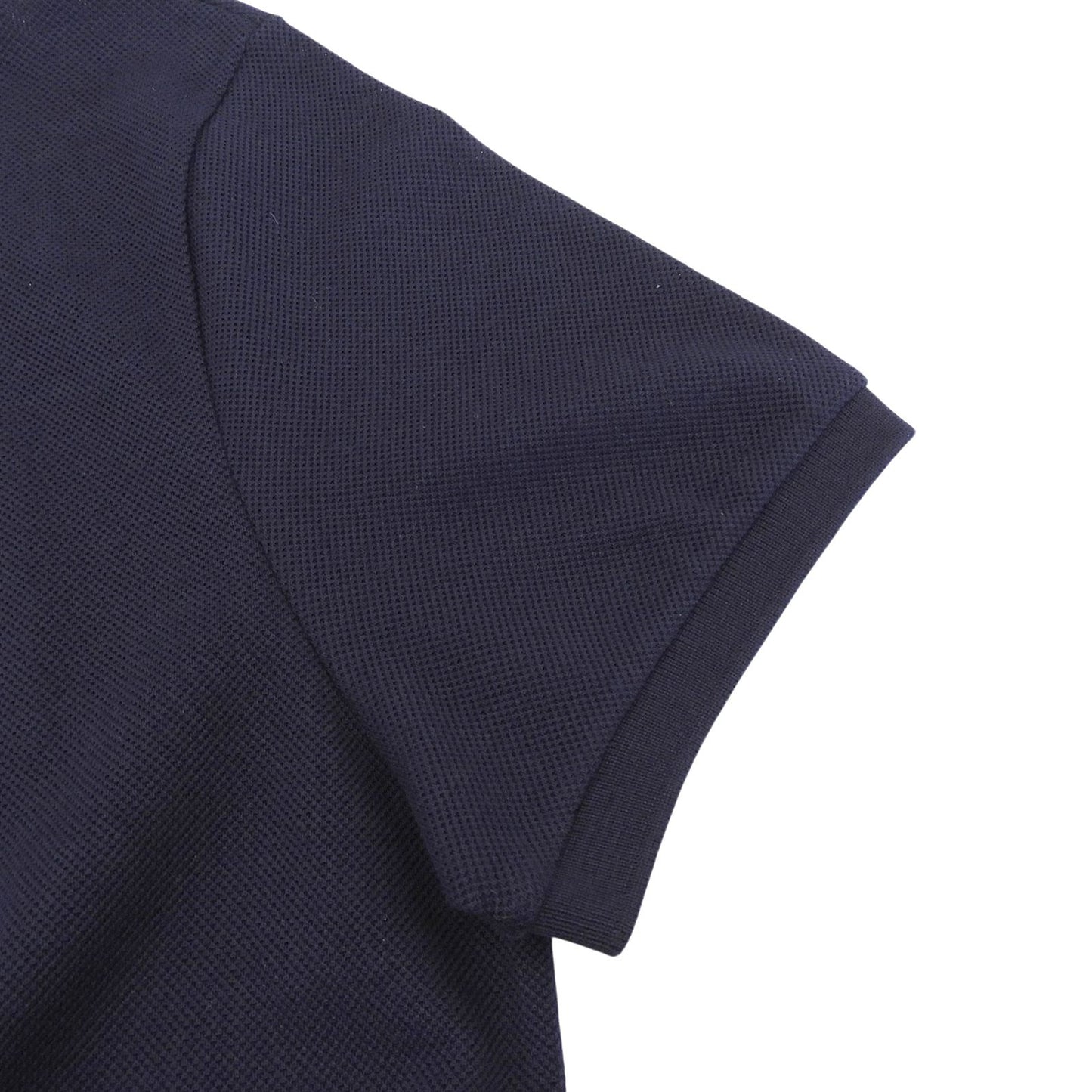 Gucci Cotton Interlocking Buttoned Dragon Embroidery Short Sleeve Polo Shirt — view 6