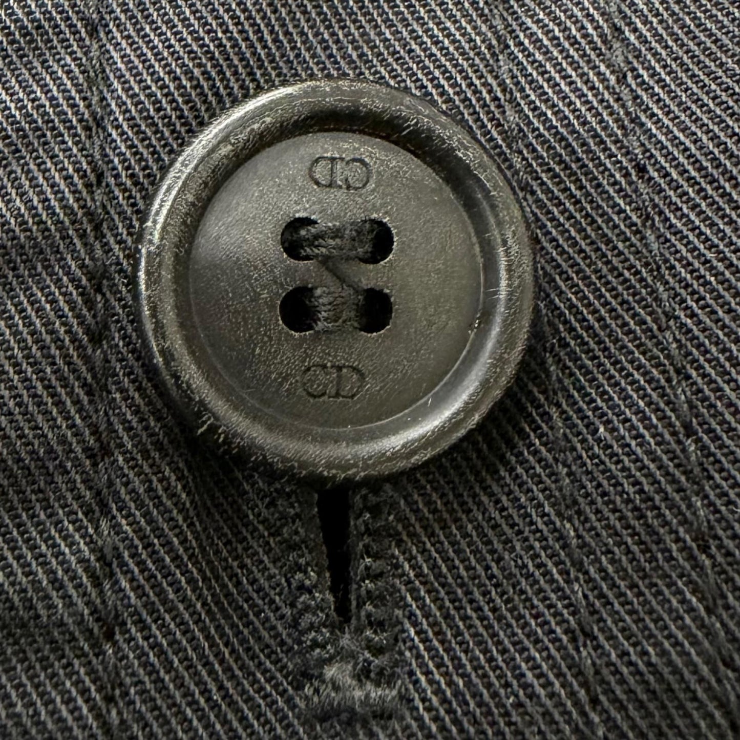Dior Homme Eddie Slimane the Prest Era Safari Jacket Charcoal 44 — view 6