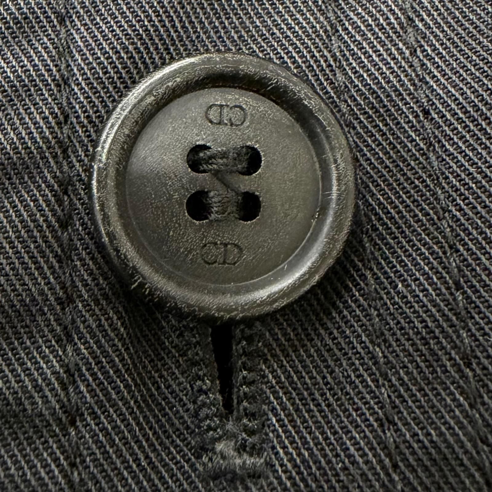 Dior Homme Eddie Slimane the Prest Era Safari Jacket Charcoal 44 — view 6