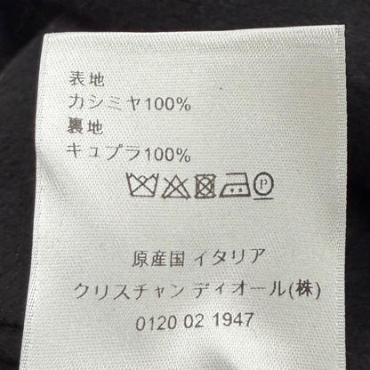 Dior Homme Cashmere Logo Button Single Jacket Tailored Black 44 — view 9