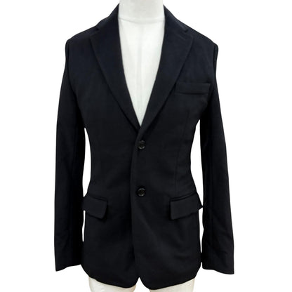 Dior Homme Cashmere Logo Button Single Jacket Tailored Black 44