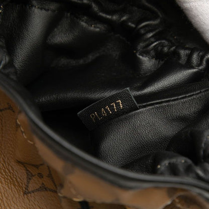 Louis Vuitton Monogram Reverse Petit Noet Trunk 2-Way Shoulder Bag Brown Black — view 6