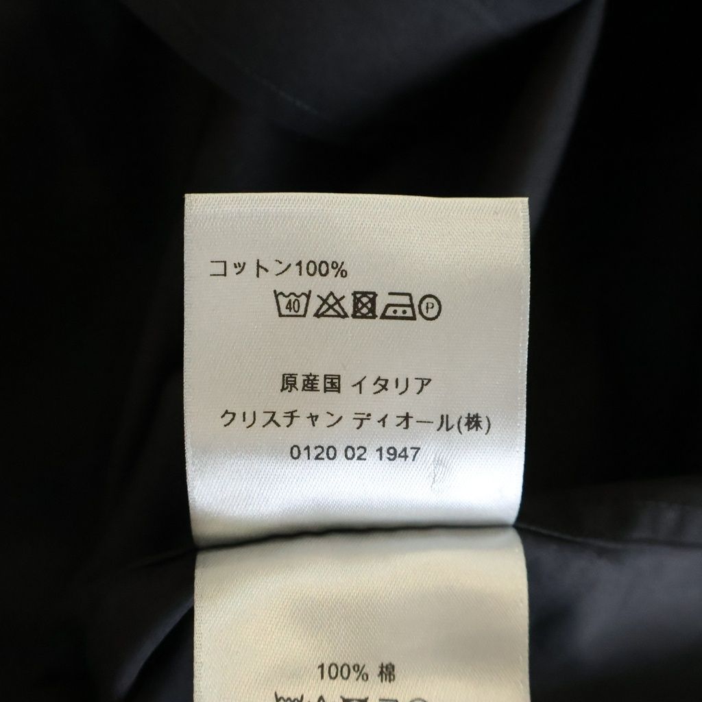Dior Kaws Bee Embroidery Long Sleeve Dress Shirt Black — view 8