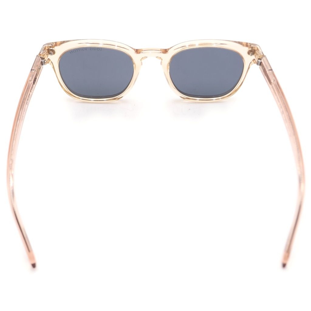 Louis Vuitton LV Signature Square Round We Sunglasses Pink Friends Navy ns cles — view 2