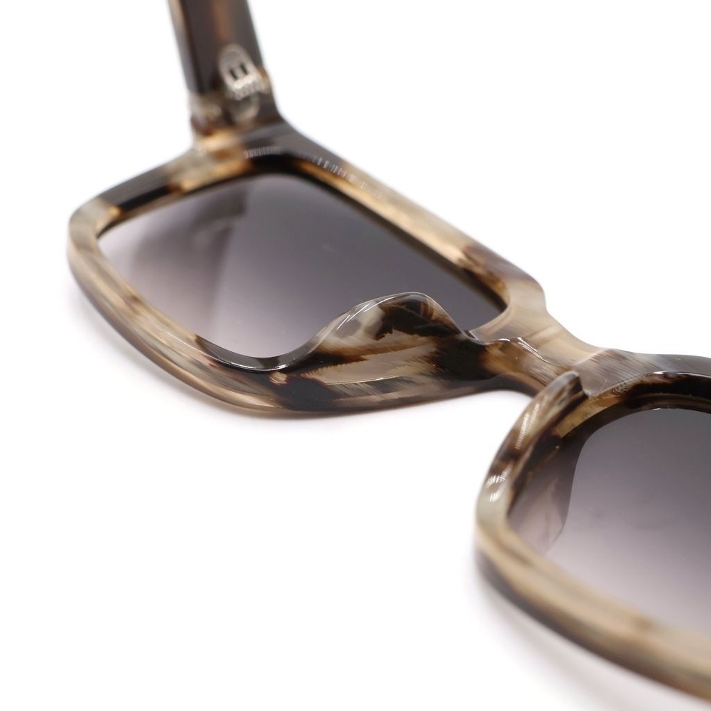 Louis Vuitton LV Glide Square Sunglasses Brown Friends ns bull Silver Eyewear — view 5