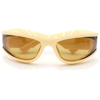 Bottega Veneta Kanji Round Injected Acete Sunglasses Eyewe Beige Eye Gold BV