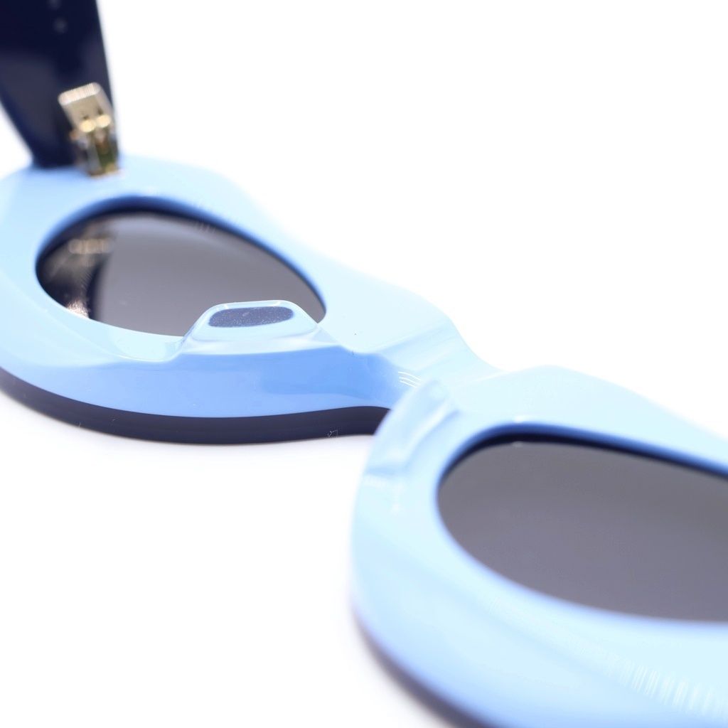 Bottega Veneta Bar NS Acete Sunglasses Eyewear Blue BV Eyewear — view 5