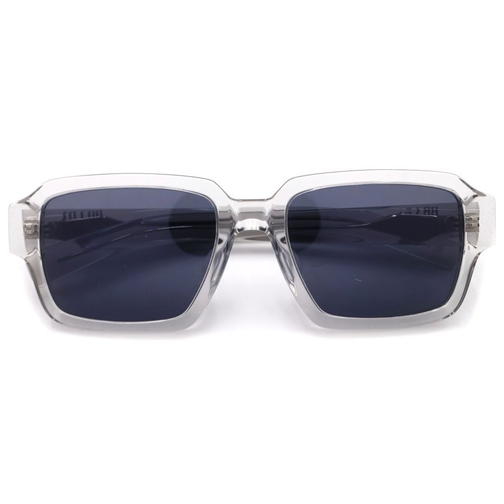 Prada Clear Frame Wellington Sunglasses Eyewear Gray