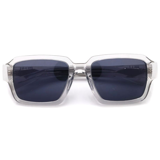 Prada Clear Frame Wellington Sunglasses Eyewear Gray