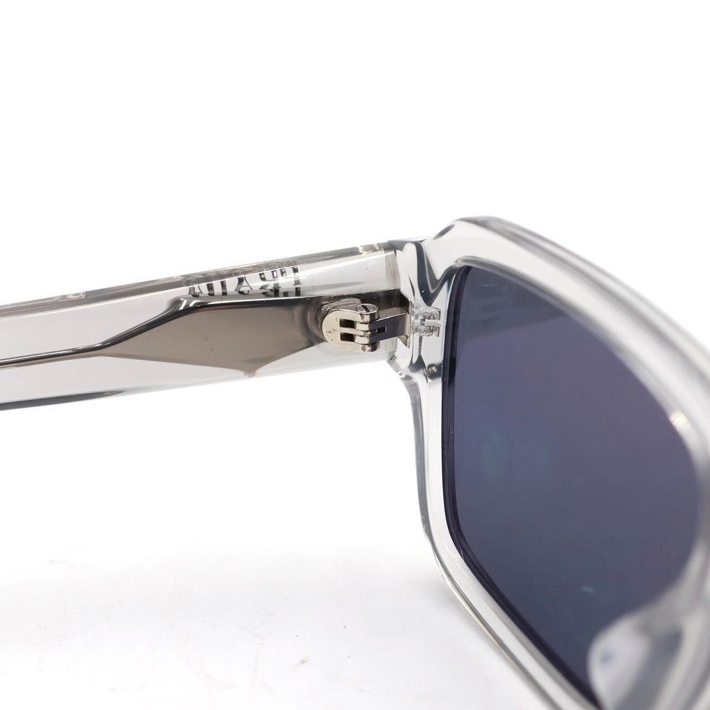 Prada Clear Frame Wellington Sunglasses Eyewear Gray — view 4