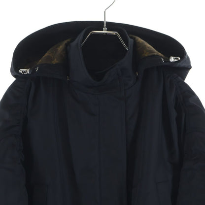 Louis Vuitton Monogram Lining Nylon Leather Patch per Dead Ohlin Coat Black — view 3