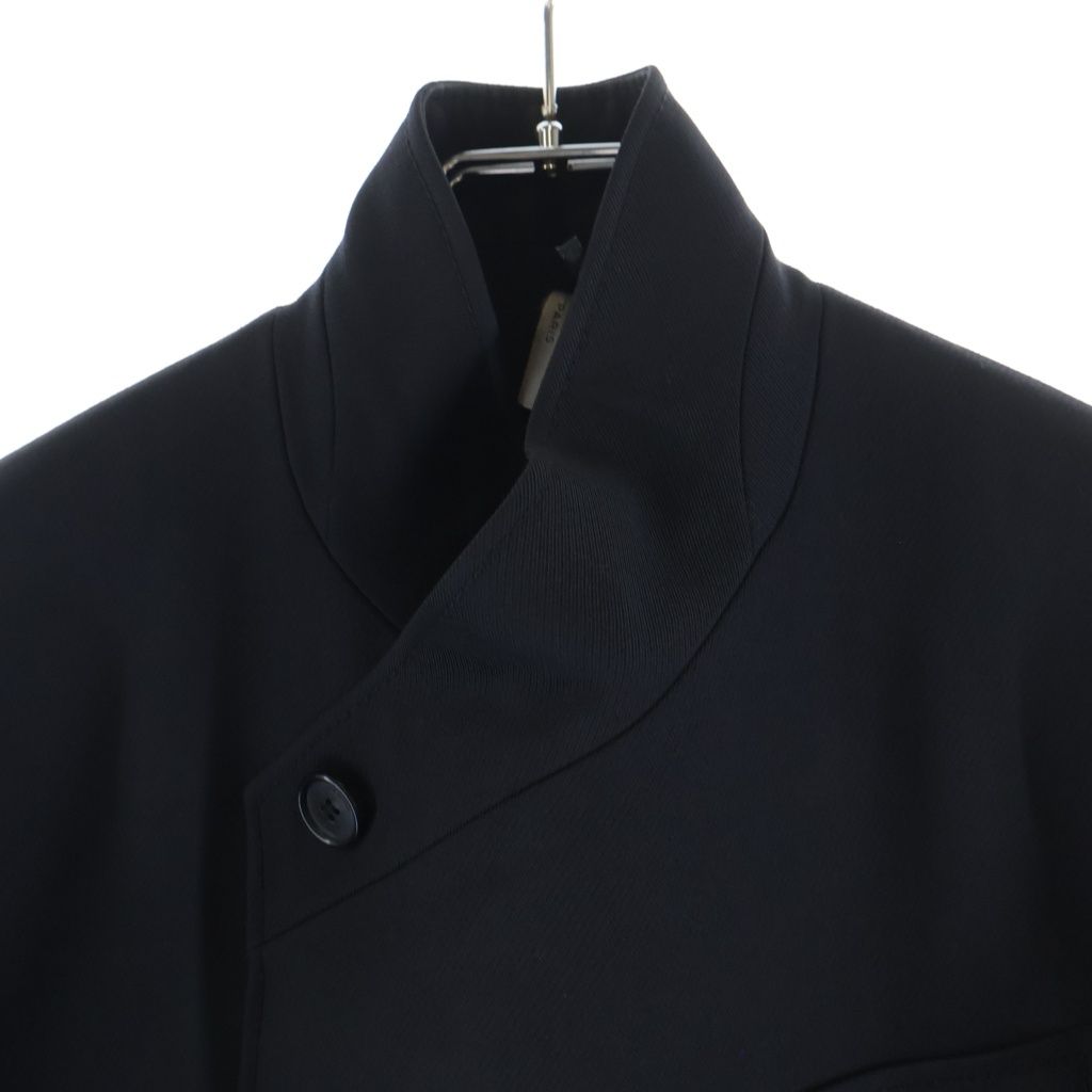 Dior Homme di Era Asymmetry Chesterfield Jacket Black — view 3