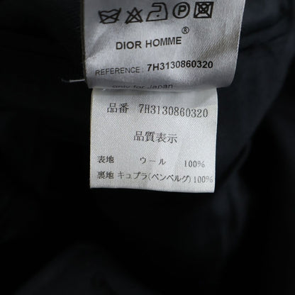 Dior Homme di Era Asymmetry Chesterfield Jacket Black — view 7
