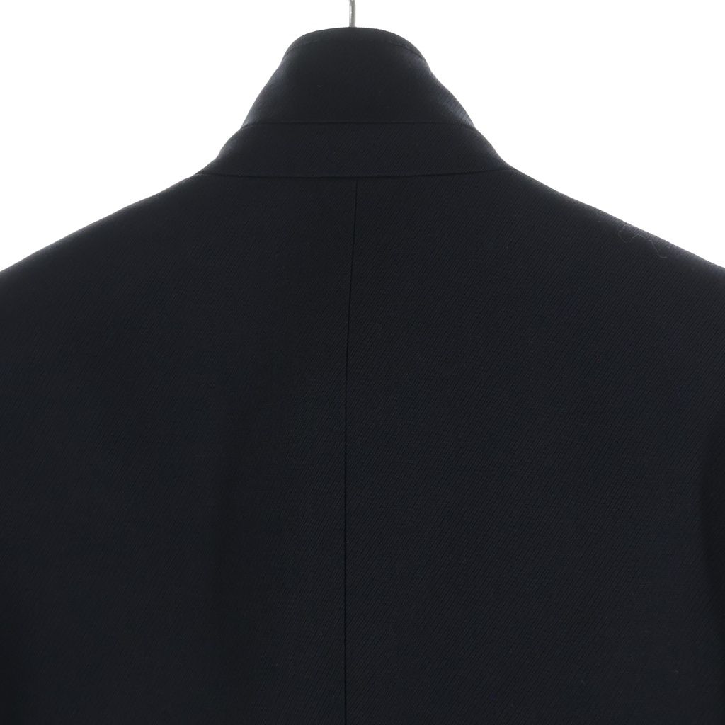 Dior Homme di Era Asymmetry Chesterfield Jacket Black — view 4