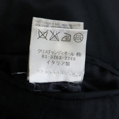 Dior Homme di Era Asymmetry Chesterfield Jacket Black — view 8
