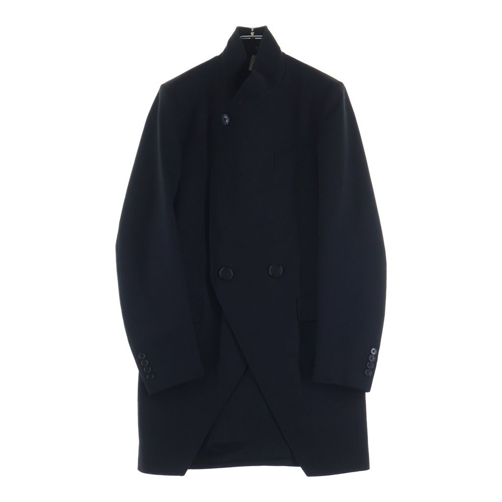 Dior Homme di Era Asymmetry Chesterfield Jacket Black