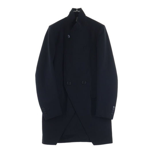 Dior Homme di Era Asymmetry Chesterfield Jacket Black