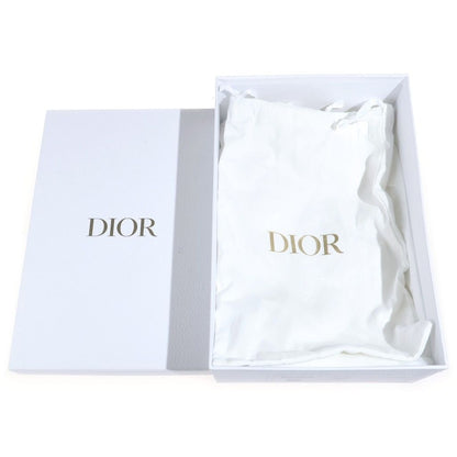 Dior Cannage Quilted Leather Valeri Shu Flat Navy 38 — view 6