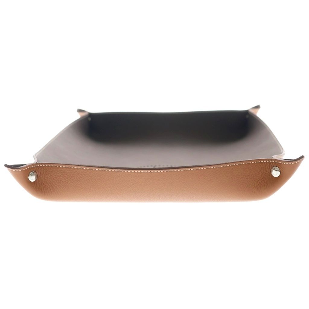 Hermes Vido Shu Leather Case Brown — view 4