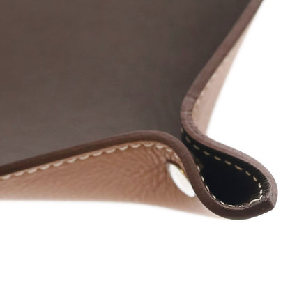 Hermes Vido Shu Leather Case Brown — view 6