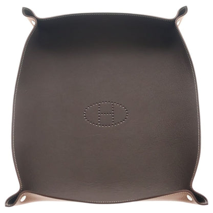 Hermes Vido Shu Leather Case Brown