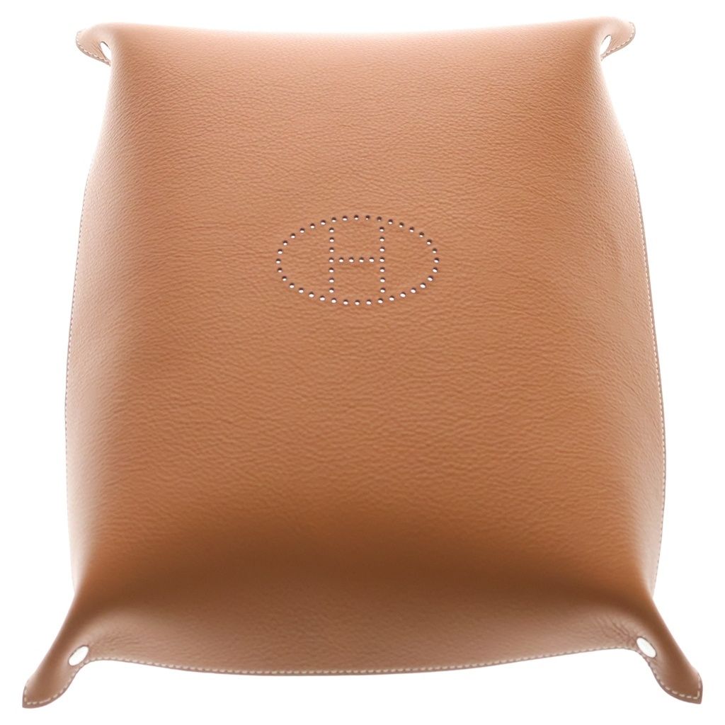 Hermes Vido Shu Leather Case Brown — view 2