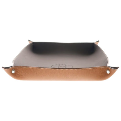 Hermes Vido Shu Leather Case Brown — view 4