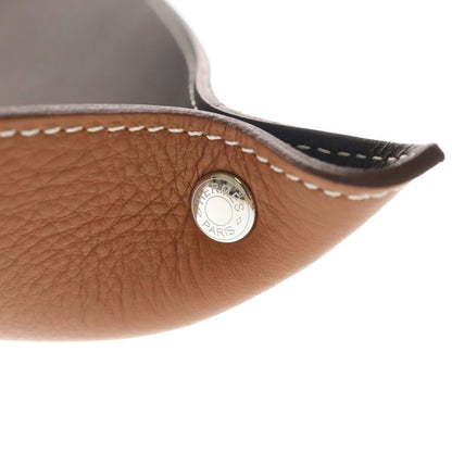 Hermes Vido Shu Leather Case Brown — view 5