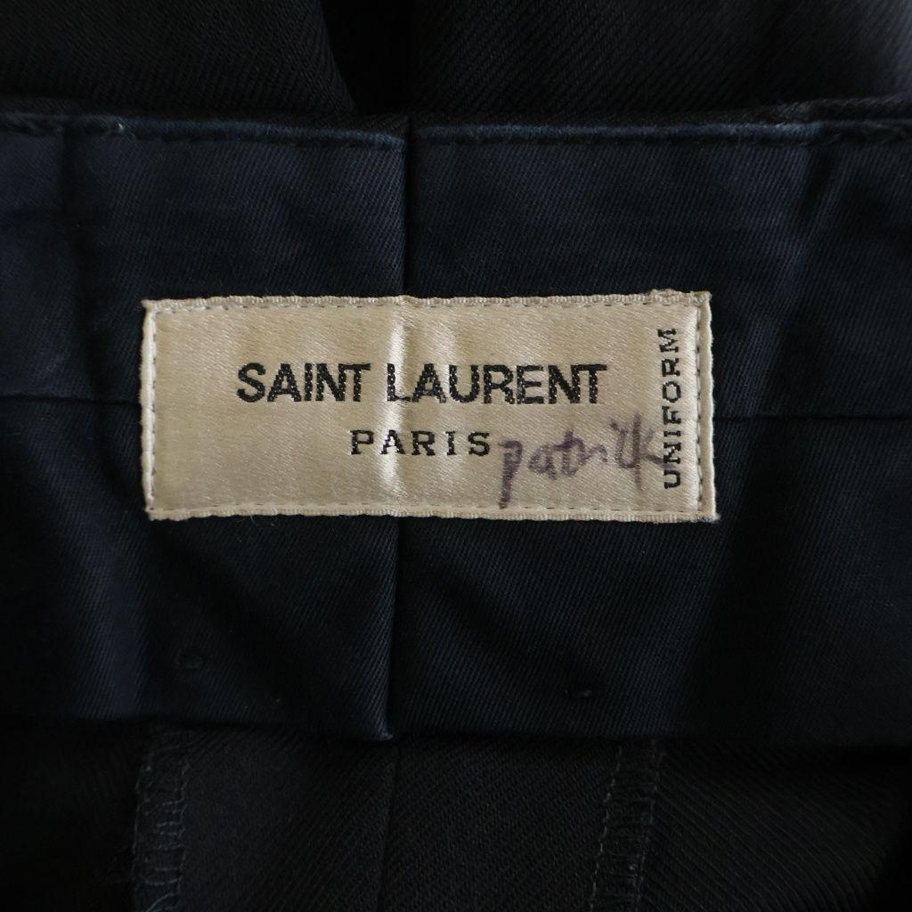 Saint Laurent Paris Uniform Wool Pants Fo Trousers — view 6