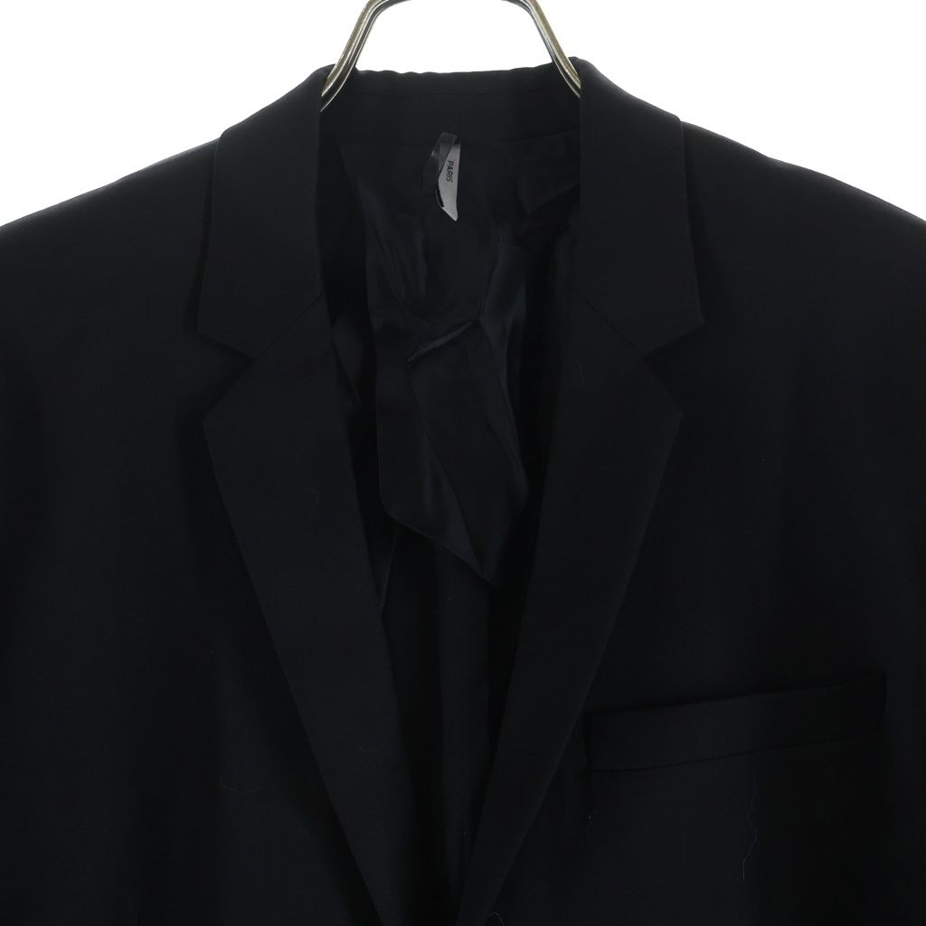 Dior Homme Zip Wool Tailored Jacket Black — view 3