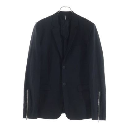 Dior Homme Zip Wool Tailored Jacket Black