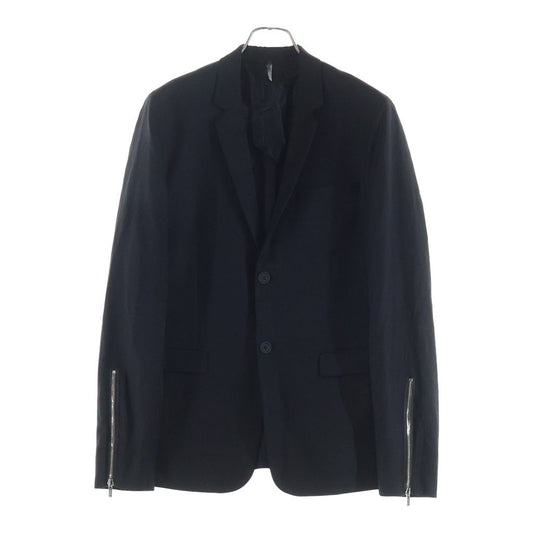 Dior Homme Zip Wool Tailored Jacket Black