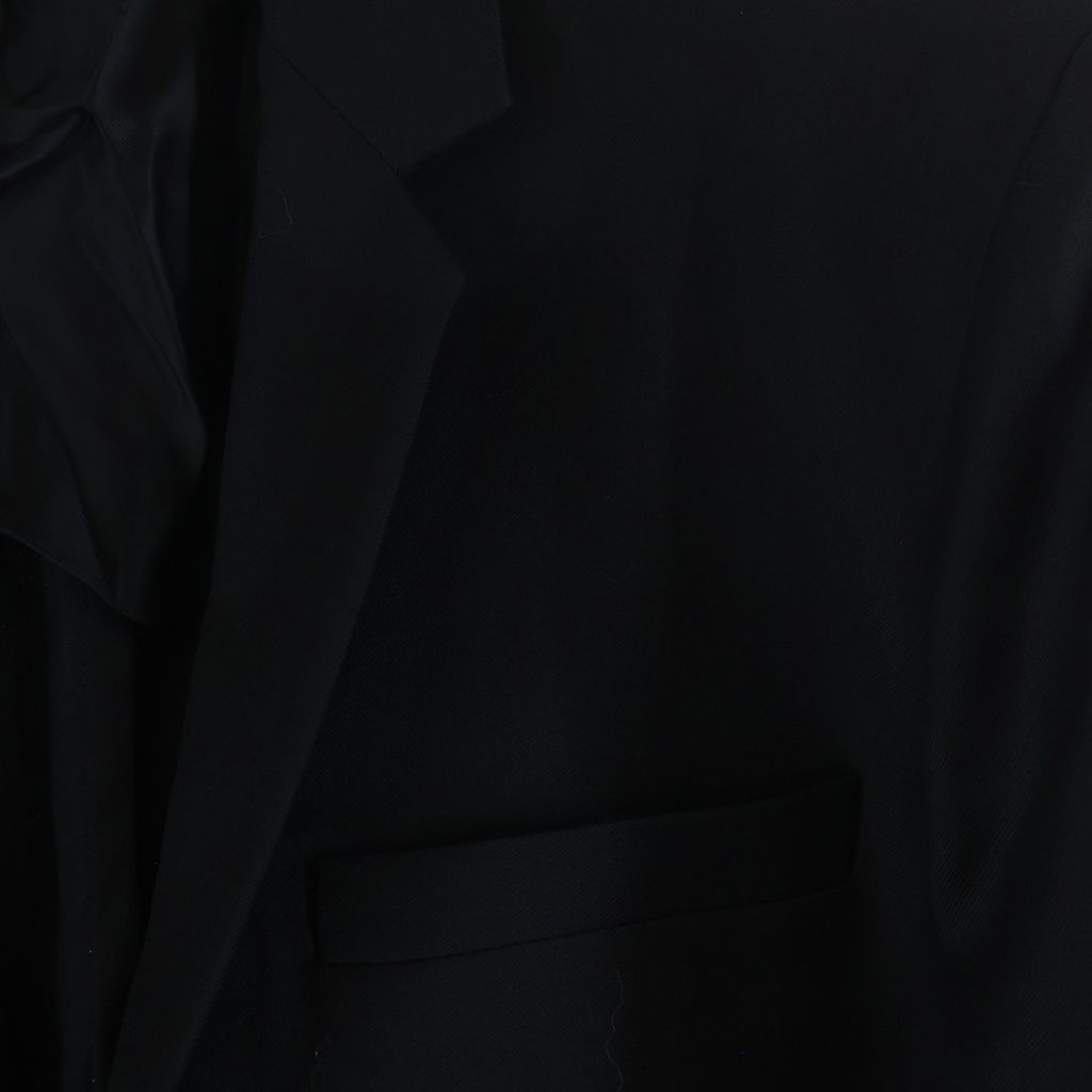 Dior Homme Zip Wool Tailored Jacket Black — view 5