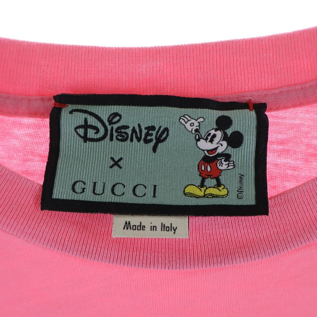 Gucci Disney T-Shirt Di Short Sleeve Pink — view 6