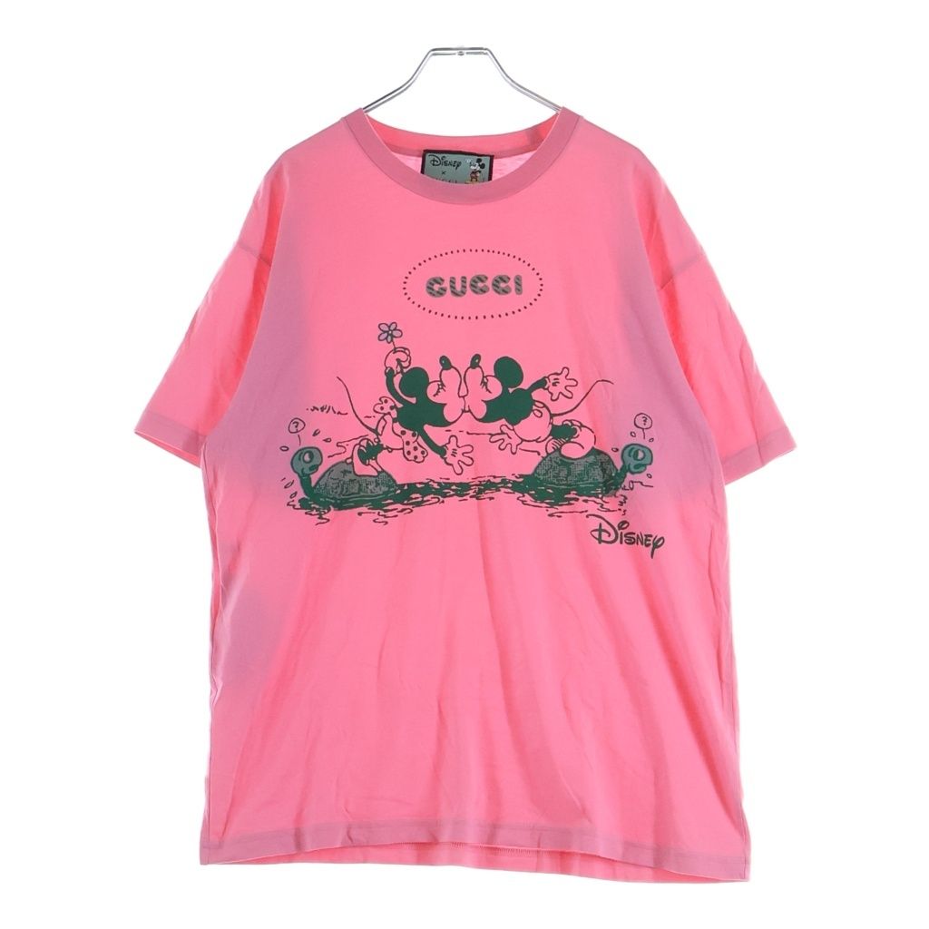 Gucci Disney T-Shirt Di Short Sleeve Pink