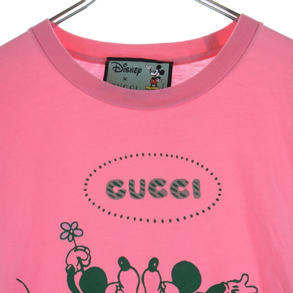 Gucci Disney T-Shirt Di Short Sleeve Pink — view 3