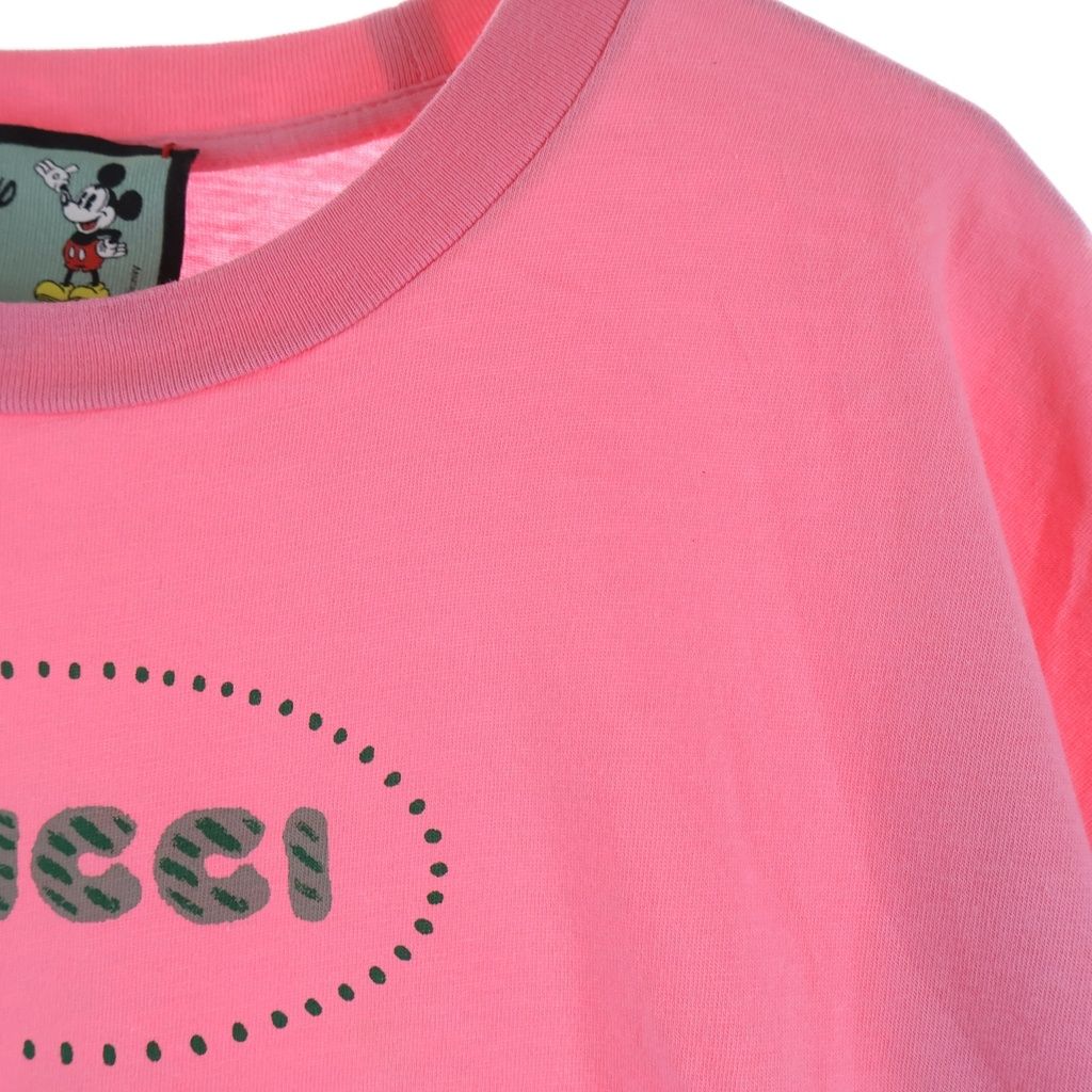 Gucci Disney T-Shirt Di Short Sleeve Pink — view 4
