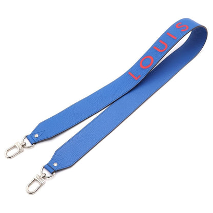 Louis Vuitton Taurillon Leather Logo Shoulder Truck Blue