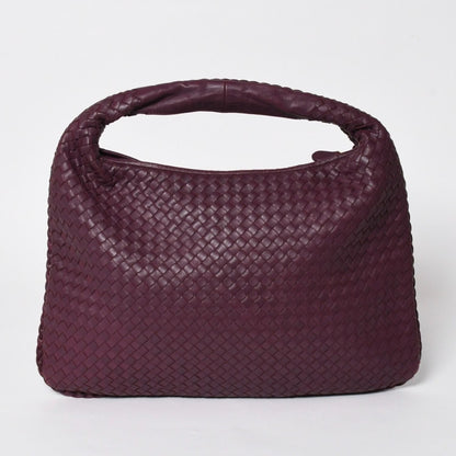 Bottega Veneta Intrecciato Bag Wine Red Purple — view 2