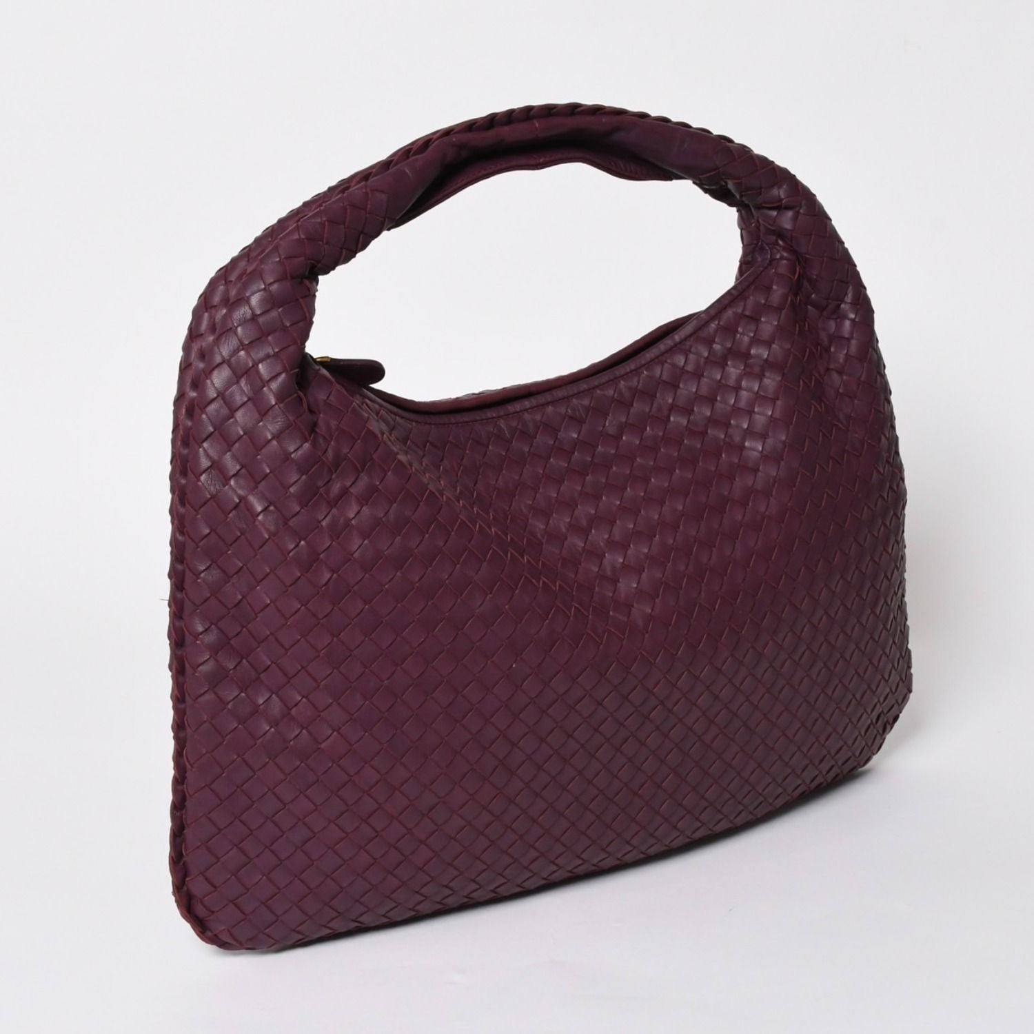 Bottega Veneta Intrecciato Bag Wine Red Purple — view 3