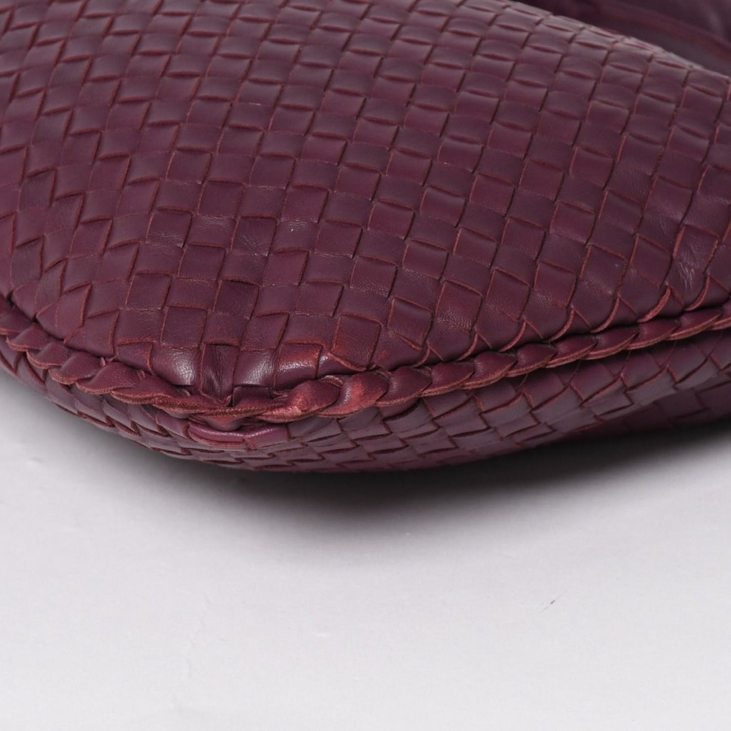 Bottega Veneta Intrecciato Bag Wine Red Purple — view 8