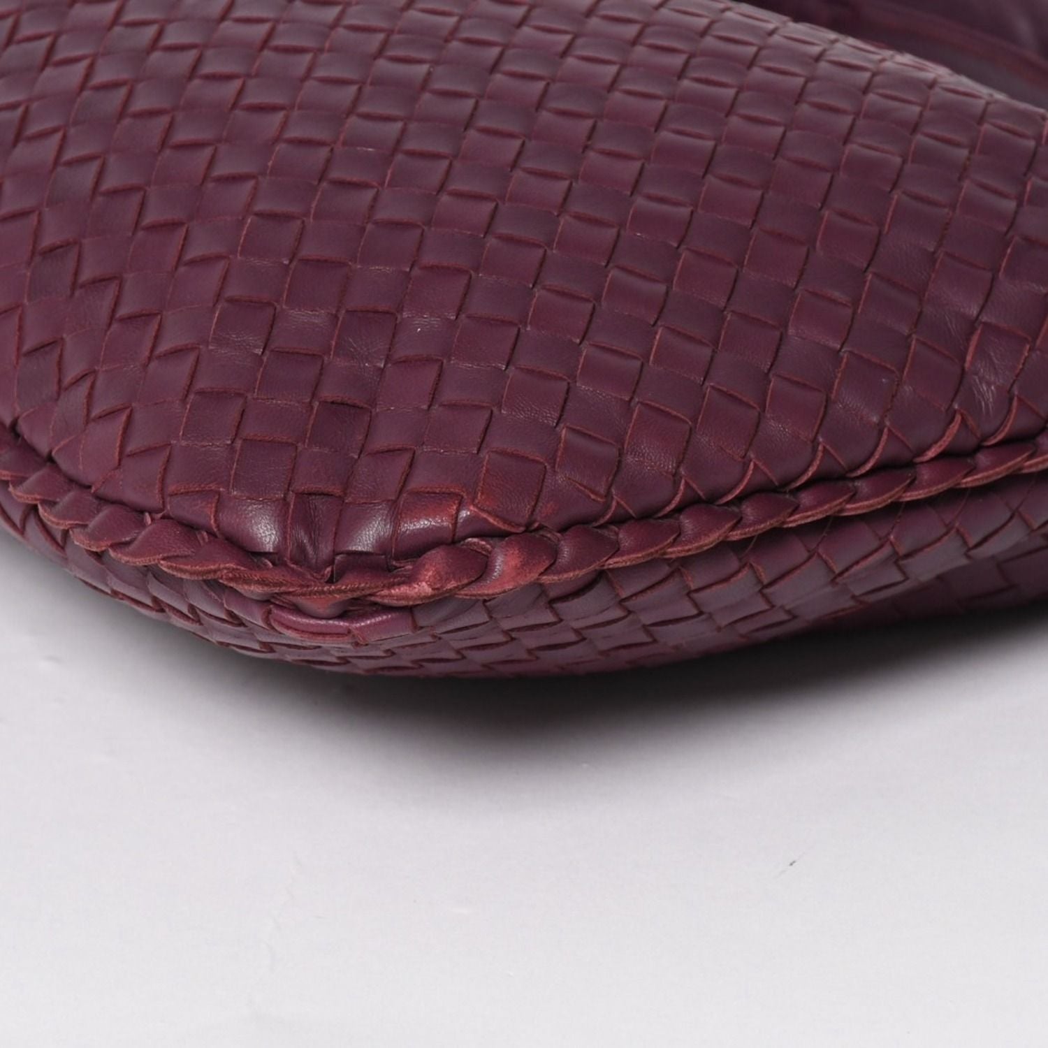 Bottega Veneta Intrecciato Bag Wine Red Purple — view 8