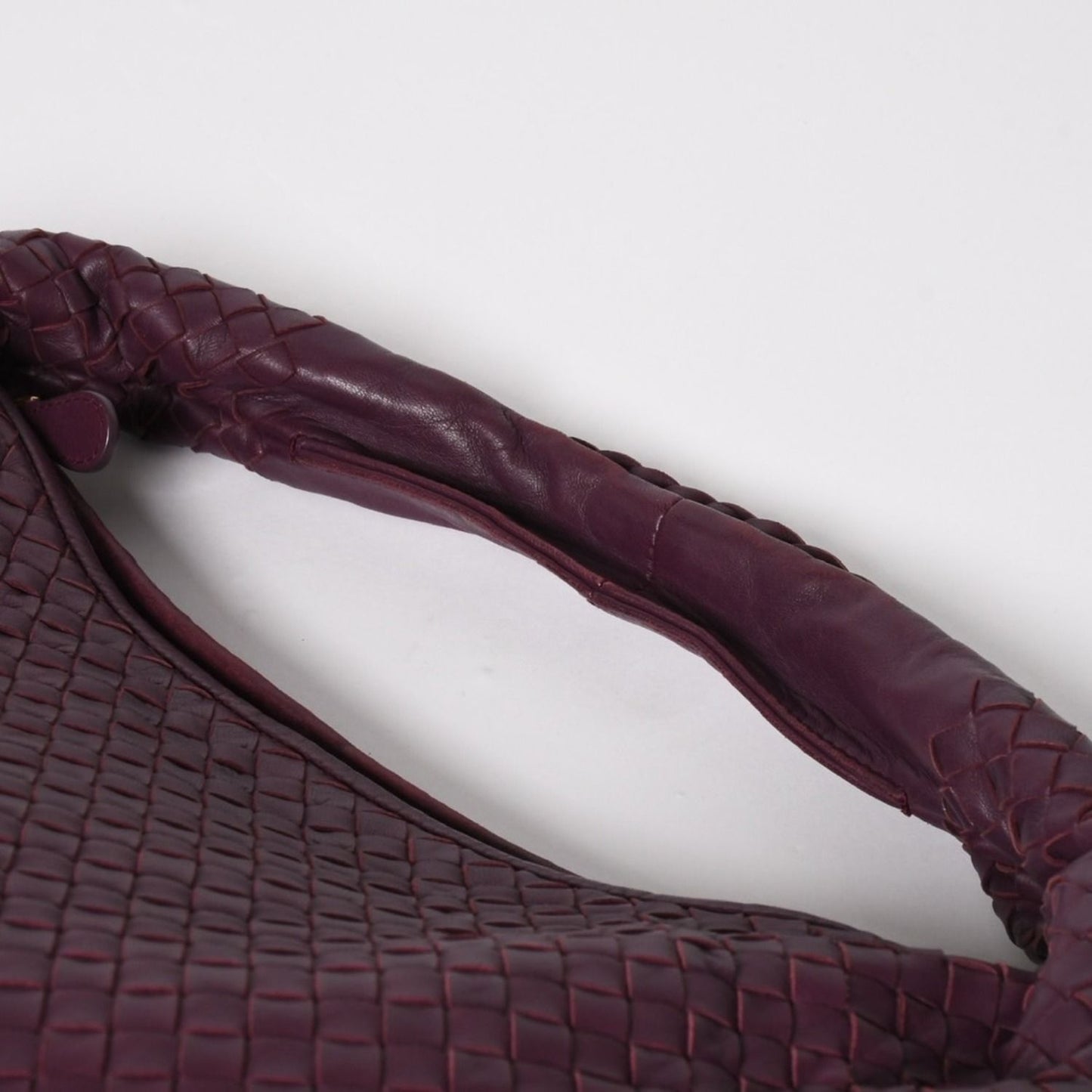 Bottega Veneta Intrecciato Bag Wine Red Purple — view 5