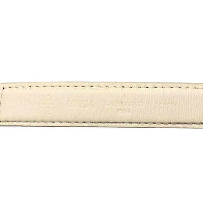 Louis Vuitton Belt Pretty Reversible Monogram Flower Brown Beige Gold — view 7
