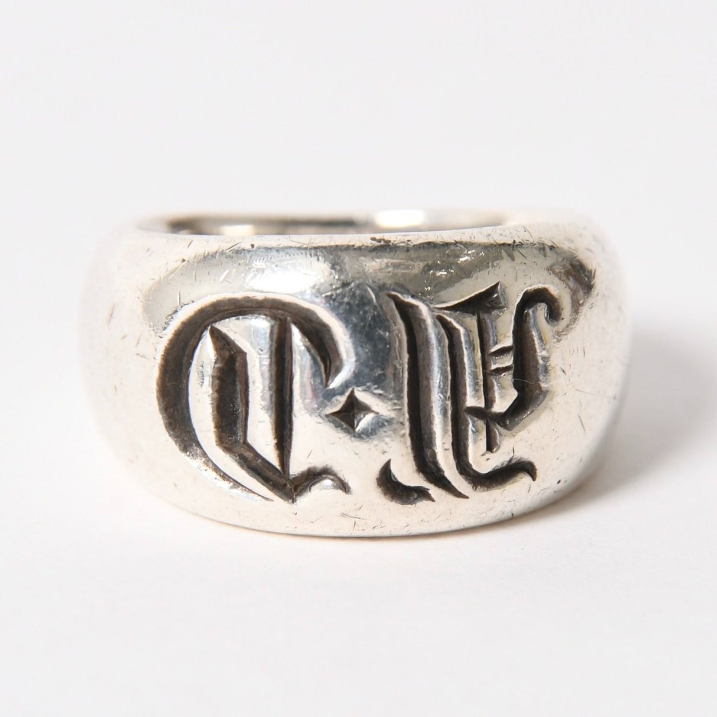 Chrome Hearts Sea CH Sea Ring Sterling Silver
