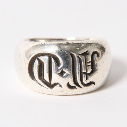 Chrome Hearts Sea CH Sea Ring Sterling Silver