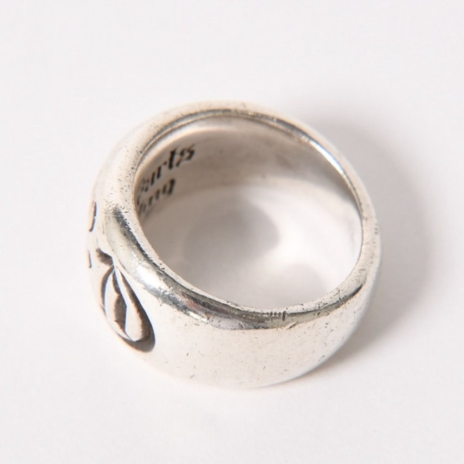 Chrome Hearts Sea CH Sea Ring Sterling Silver — view 8