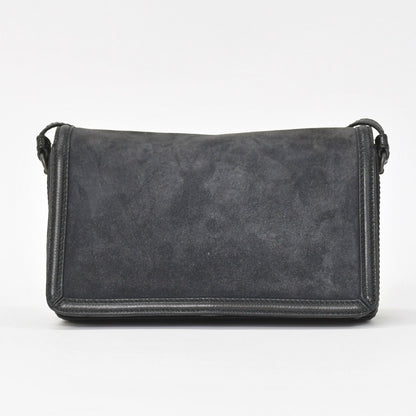 Bottega Veneta Intrecciato Rialto Chain Shoulder Bag Black — view 2