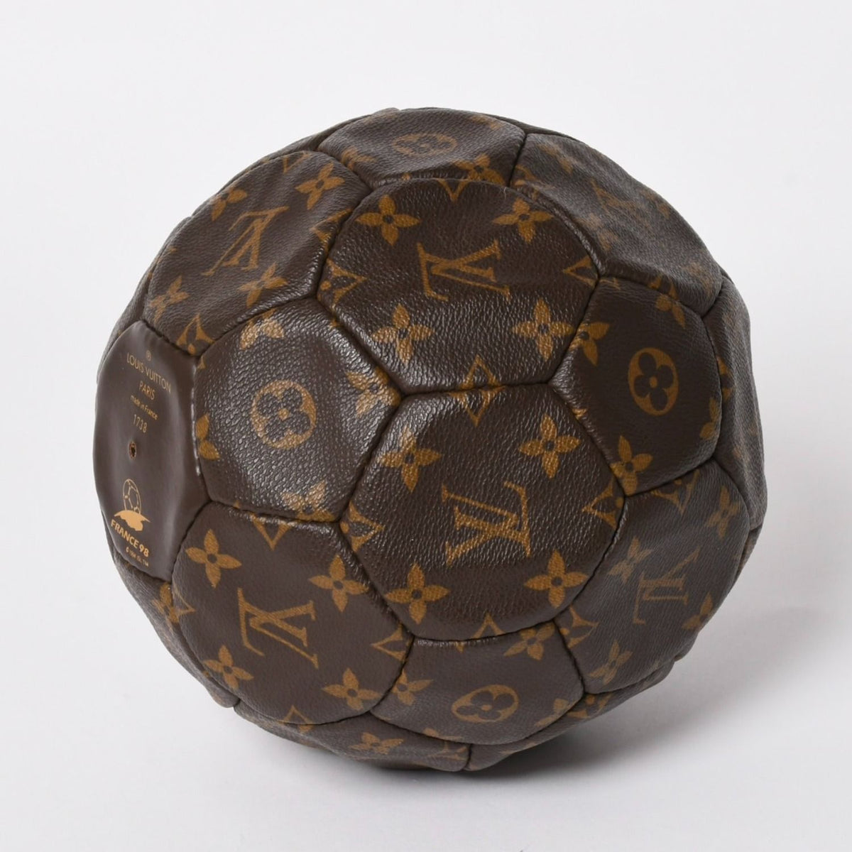Louis Vuitton Monogram Soccer Ball France World Cup Commemorative Limited — view 3