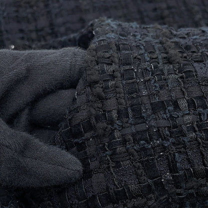 Chanel Dress Tweed 36 Black — view 4